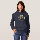 Pull À Capuche Chandail à capuchon pour femmes (Devant entier)