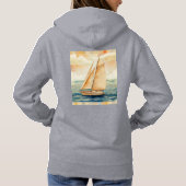 Pull À Capuche Chandail à capuchon pour femmes (Dos)