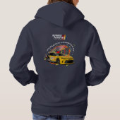 Pull À Capuche Chasseur de Vitesse (Mode Sombre) | Femmes (Dos)