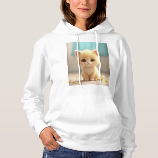 Pull À Capuche chat (Devant)