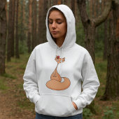 Pull À Capuche Chat avec Fleur Cute Kawaii Kitty