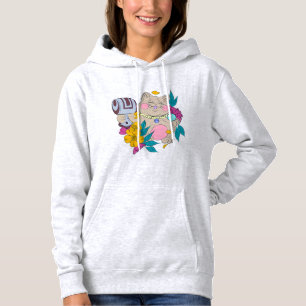 Pull À Capuche chat chanceux