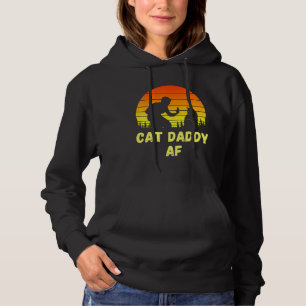 Pull À Capuche Chat Daddy Af Christmas Chats