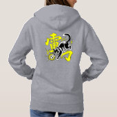 Pull À Capuche Chat de Tonnerre Électrique Foot pour Anime & E-sp (Dos)