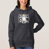 Pull À Capuche Chat de Vitruve (Devant)