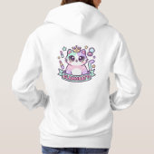 Pull À Capuche Chat Glamoratti (Dos)