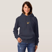 Pull À Capuche Chat Orange Tolérant Apathique (Devant entier)