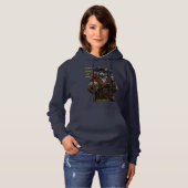 Pull À Capuche Chat Pirate Blue Russe – La Fortune Sourit Aux Aud (Devant entier)