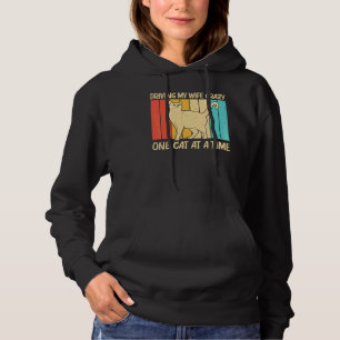 Pull À Capuche Chat pour hommes garçons chat chaton animal de com