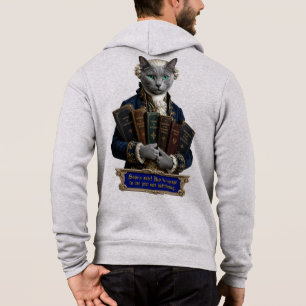 Pull À Capuche Chat russe bleu Emmanuel Kant