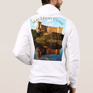 Pull À Capuche Château de Dunvegan élégant - Scottish MacLeod Cla