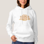 Pull À Capuche Château de Sable (Devant)
