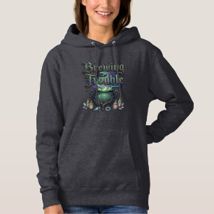 Pull À Capuche Chaudière Dragon de Problèmes de Brassage Cristaux