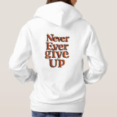 Pull À Capuche chemise à capuche de base pour femmes profitez du  (Dos)