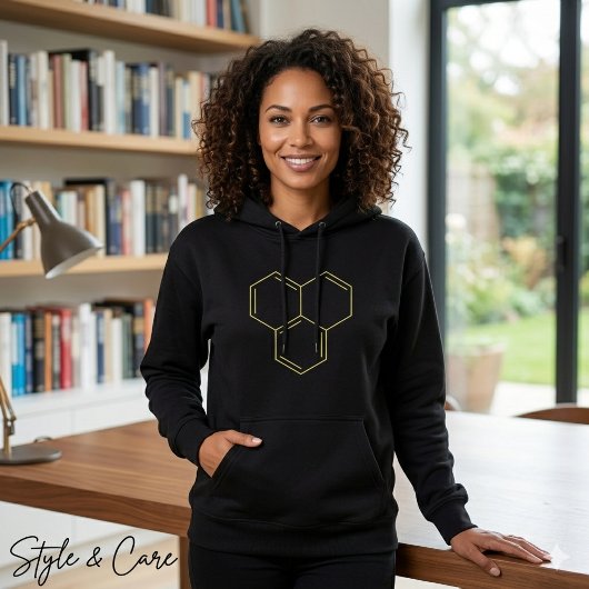 Pull À Capuche Chemise à capuche pour femmes avec diagramme chimi