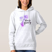 Pull À Capuche Chemise à manches longues Calme Confiance Citation (Devant)