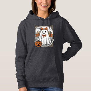 Pull À Capuche Chemise de conception de fantôme d'Halloween migno