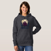 Pull À Capuche Chemise de sorcière de maison hantée Gravure Hallo (Devant entier)