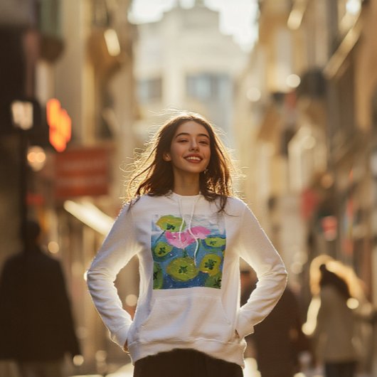 Pull À Capuche Chemise Lily Pad Paradise