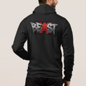 Pull À Capuche Chemise T-shirt Logo BEAST (Dos)