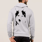 Pull À Capuche Chemises à capuchon de chien de sweatshirt de (Dos)