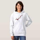Pull À Capuche Chemises coccinelle dames capuchons coccinelle et  (Devant entier)