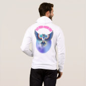 Pull À Capuche Chemises de Paix Intérieures ; T-shirt. (Dos entier)