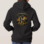 Pull À Capuche Cheval de midi - (Dos)
