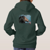 Pull À Capuche Chevaux/Cabalos/Horses (Dos)