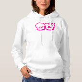 Pull À Capuche Chibi ち び japonais Nihongo Hiragana Script (Devant)