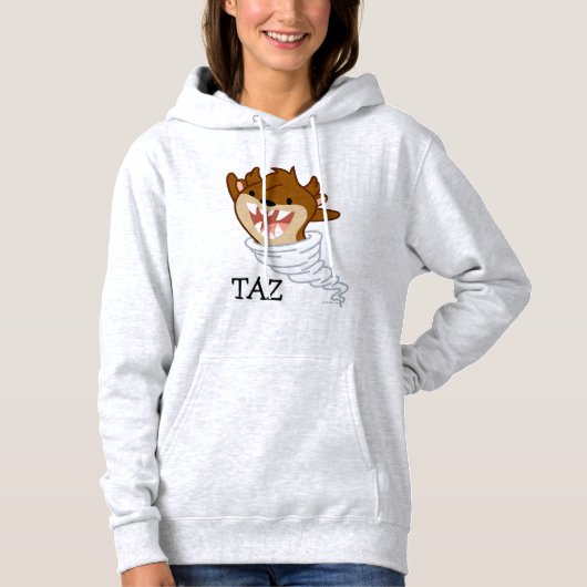 Pull À Capuche Chibi Tornado TAZ™ (Devant)