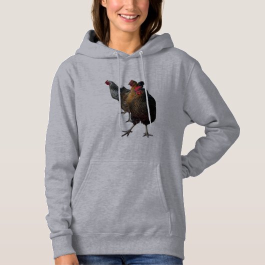 Pull À Capuche Chicken Hens Hoodie  (Devant)