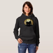 Pull À Capuche Chien de Poméranie Rétro (Devant entier)