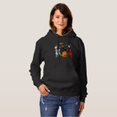 Pull À Capuche Chien de taureau français (Devant entier)