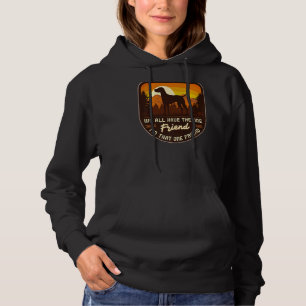 Pull À Capuche Chien hongrois Vizsla Retro 2