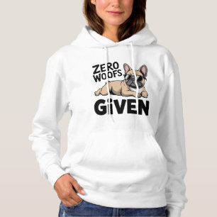Pull À Capuche Chienne Maman de Bouledogue Français Sarcasme Humo