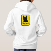Pull À Capuche "Chiens de police" (Dos)