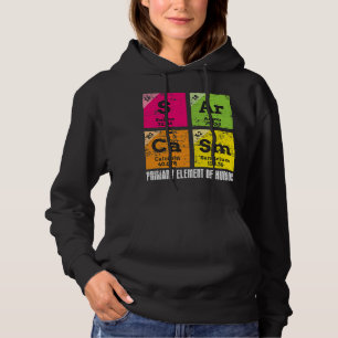 Pull À Capuche Chimiste Job Witty Smart Pessimist Dark Humour Che