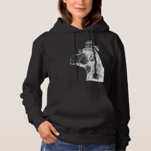 Pull À Capuche Chimpanzé Coloré Femmes Aimant Mignon Rieur Chimpa