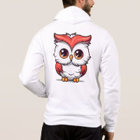 Chouette de dessin animé de style Kawaii magnifiqu