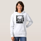 Pull À Capuche Chrismas deer and trees hoodie for women (Devant entier)