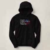 Pull À Capuche Cigars CHIMPANZEES Armes & Liberté (Design devant)