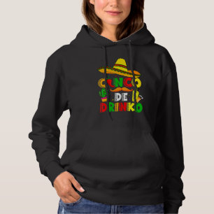 Pull À Capuche Cinco De Drinko Margarita Sombrero Mexican Cinco D