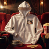 Pull À Capuche Cinematic Film Reel and Clapperboard