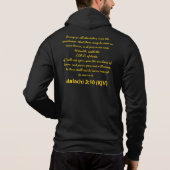Pull À Capuche Citation amusante Je suis un Mal Tither. 3:10 Chré (Dos)