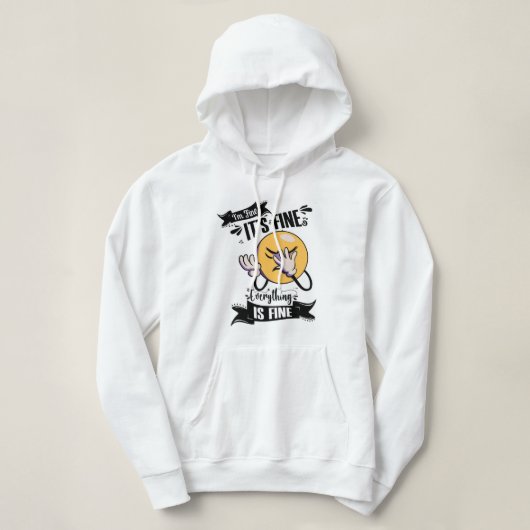 PULL À CAPUCHE CITE SARCASM (Design devant)