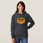 Pull À Capuche Citrouille effrayante Halloween V2 (Devant entier)