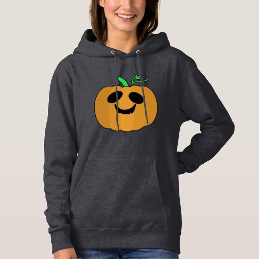 Pull À Capuche Citrouille effrayante Halloween V2 (Devant)