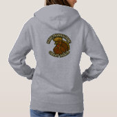 Pull À Capuche Citrouille Trumpkin à double face - Rendre l'Améri (Dos)