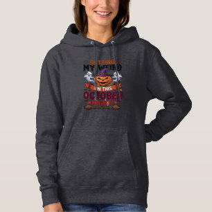 Pull À Capuche Citrouilles d'Halloween Bizarres Chapeau de Sorciè